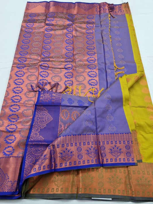 Kanchipuram Blended Semi Fancy Silk Saree 001