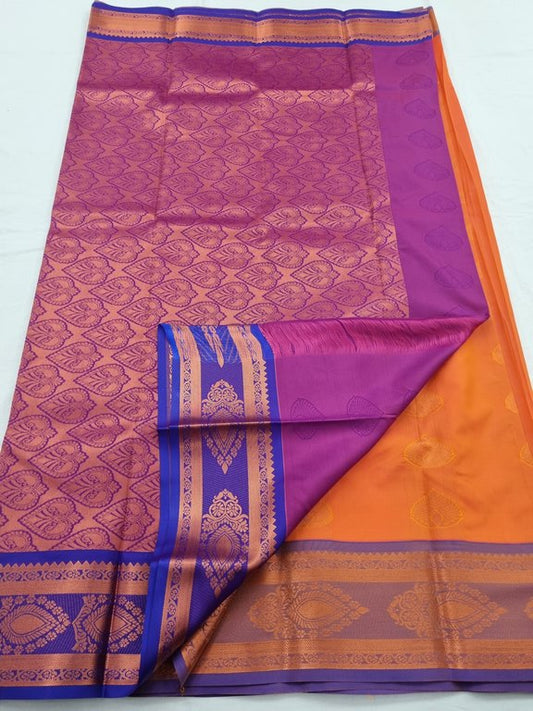 Kanchipuram Blended Semi Fancy Silk Saree 003