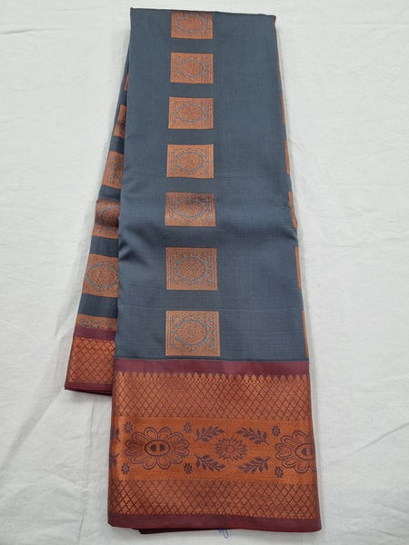 Kanchipuram Blended Semi Fancy Silk Saree 004