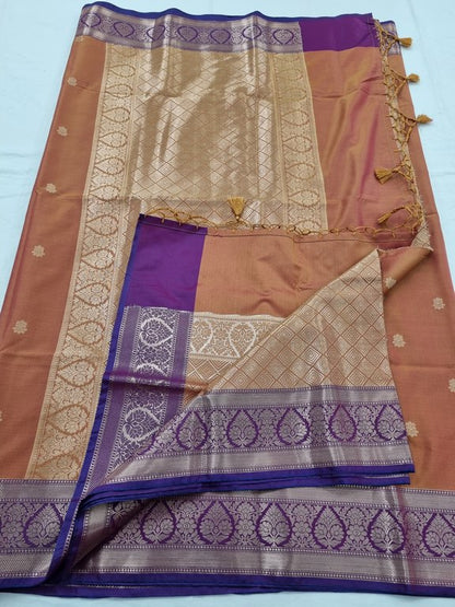 Kanchipuram Blended Semi Fancy Silk Saree 009 – Kanchipuram Lakshaya Silks