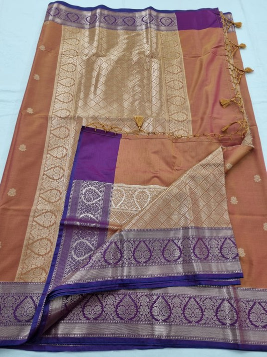Kanchipuram Blended Semi Fancy Silk Saree 009