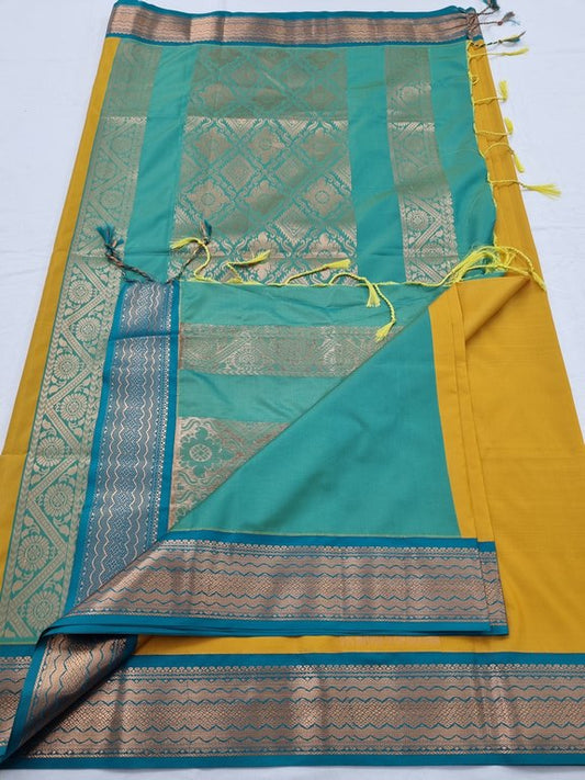 Kanchipuram Blended Semi Soft Silk Saree 014