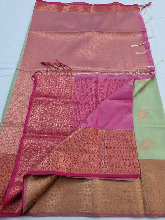 Kanchipuram Blended Semi Soft Silk Saree 018