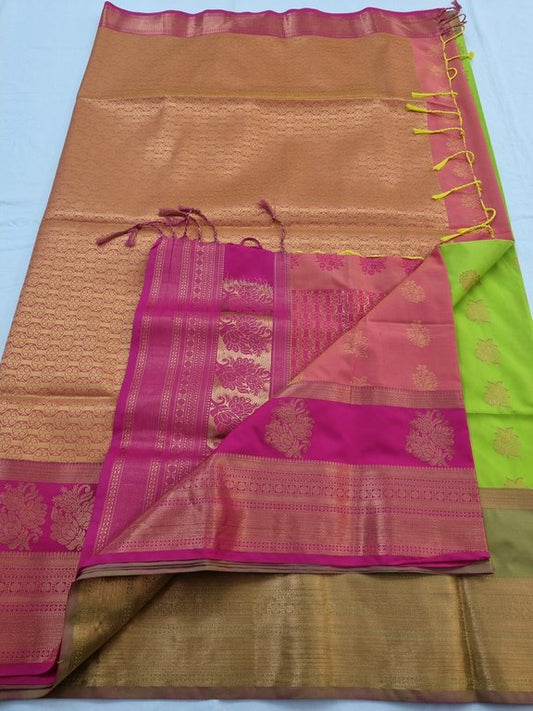 Kanchipuram Blended Semi Soft Silk Saree 020