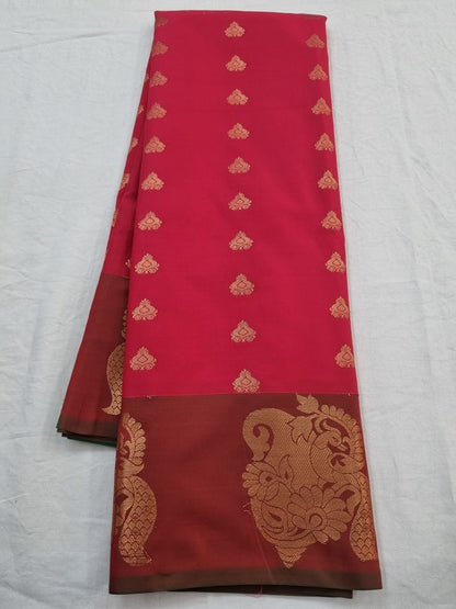 Kanchipuram Blended Semi Fancy Silk Saree 012 – Kanchipuram Lakshaya Silks