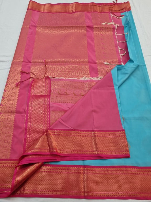 Kanchipuram Blended Semi Soft Silk Saree 025