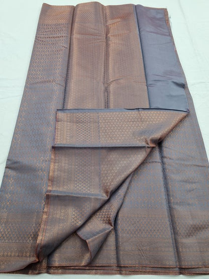 Kanchipuram Blended Semi Fancy Silk Saree 028 – Kanchipuram Lakshaya Silks