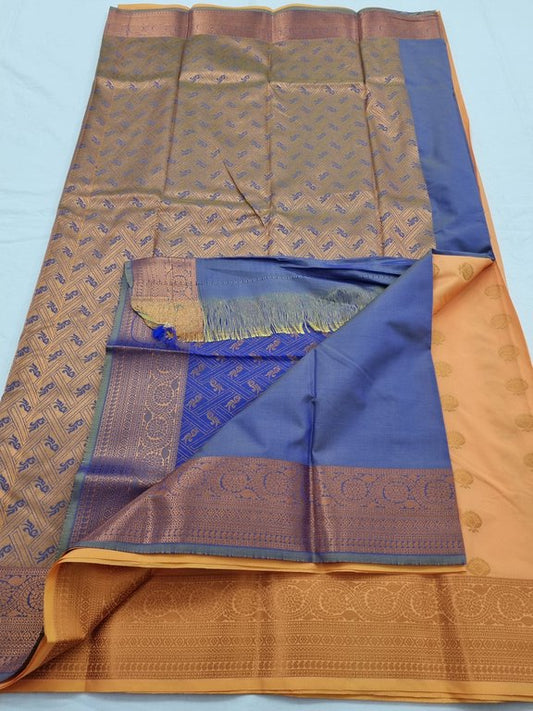 Kanchipuram Blended Semi Fancy Silk Saree 033