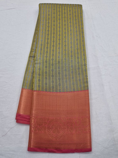Kanchipuram Blended Semi Fancy Silk Saree 034 – Kanchipuram Lakshaya Silks
