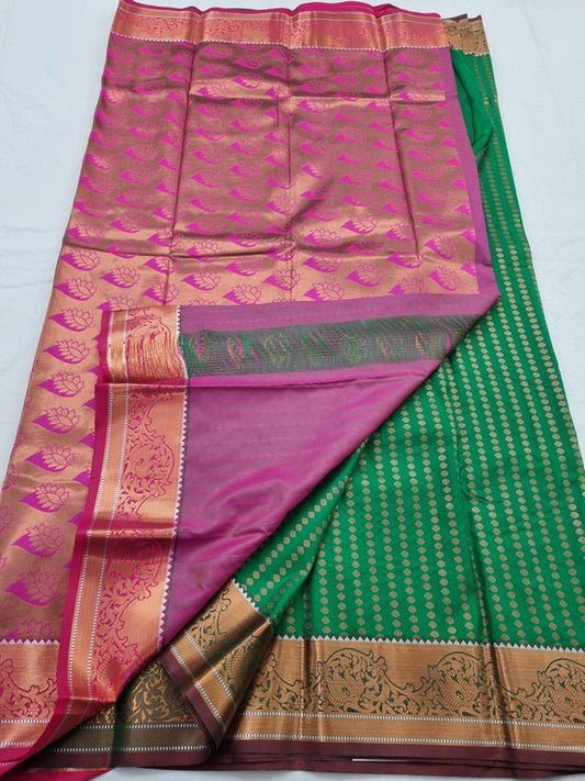 Kanchipuram Blended Semi Fancy Silk Saree 039