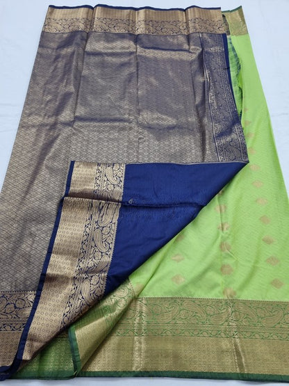 Kanchipuram Blended Semi Fancy Silk Saree 051 – Kanchipuram Lakshaya Silks