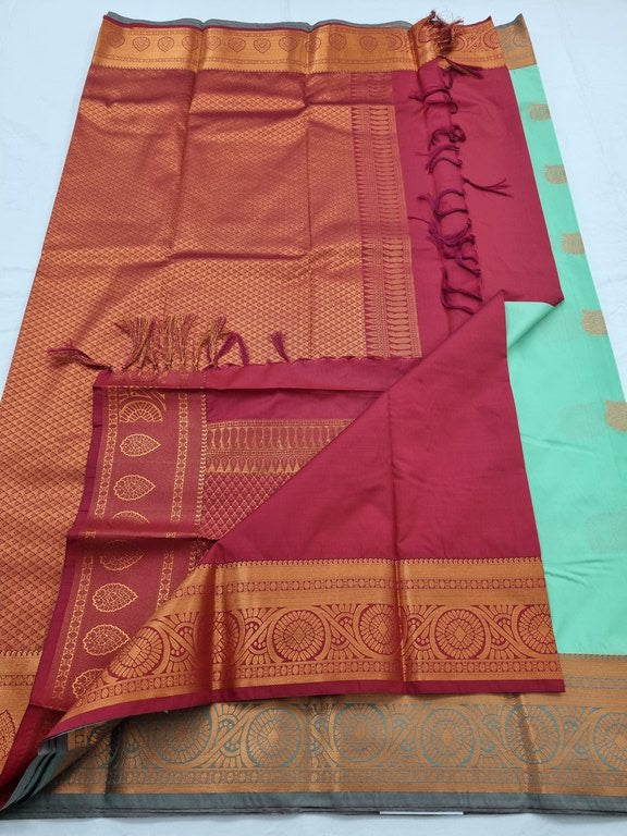 Kanchipuram Blended Semi Fancy Silk Saree 058