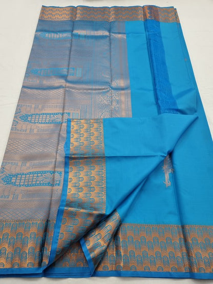 Kanchipuram Blended Semi Fancy Silk Saree 059 – Kanchipuram Lakshaya Silks