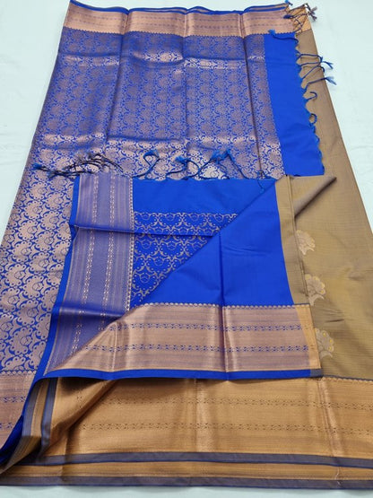 Kanchipuram Blended Semi Fancy Silk Saree 067 – Kanchipuram Lakshaya Silks