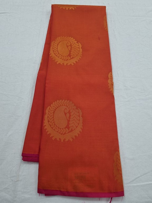 Kanchipuram Blended Semi Soft Silk Saree 068
