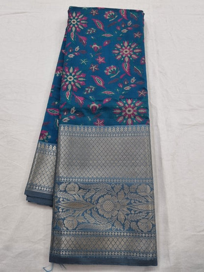 Kanchipuram Blended Semi Fancy Silk Saree 070 – Kanchipuram Lakshaya Silks