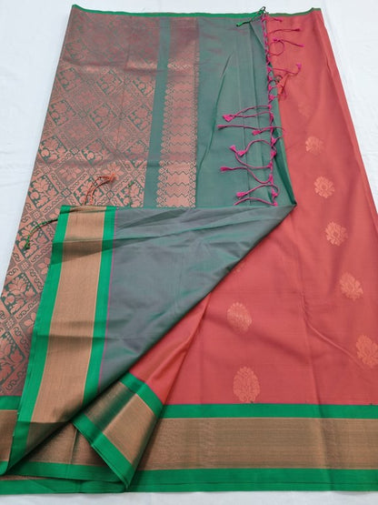 Kanchipuram Blended Semi Fancy Silk Saree 073 – Kanchipuram Lakshaya Silks
