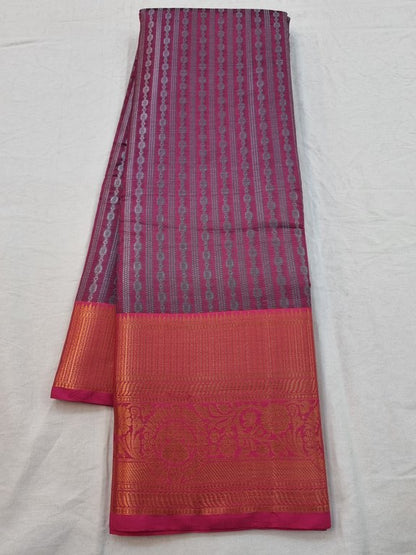 Kanchipuram Blended Semi Fancy Silk Saree 076 – Kanchipuram Lakshaya Silks