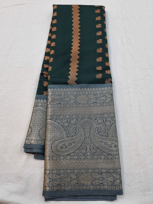 Kanchipuram Blended Semi Fancy Silk Saree 078