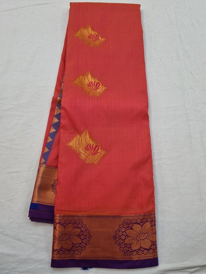Kanchipuram Blended Semi Fancy Silk Saree 081 – Kanchipuram Lakshaya Silks
