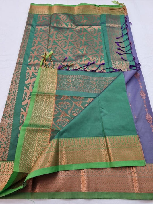 Kanchipuram Blended Semi Fancy Silk Saree 082