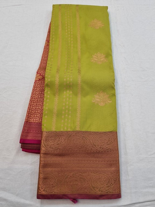 Kanchipuram Blended Semi Fancy Silk Saree 084