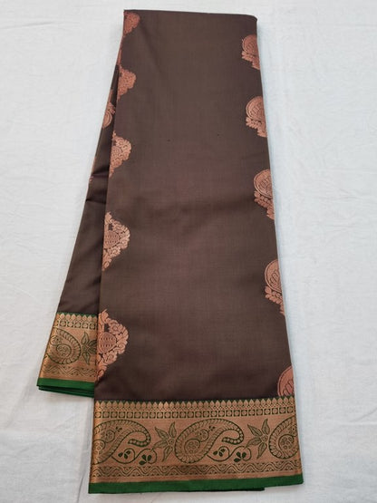 Kanchipuram Blended Semi Fancy Silk Saree 085 – Kanchipuram Lakshaya Silks