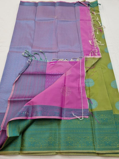 Kanchipuram Blended Semi Fancy Silk Saree 089 – Kanchipuram Lakshaya Silks
