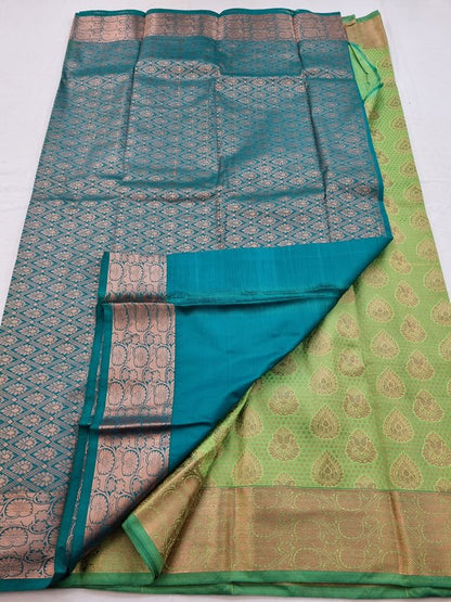 Kanchipuram Blended Semi Fancy Silk Saree 090 – Kanchipuram Lakshaya Silks