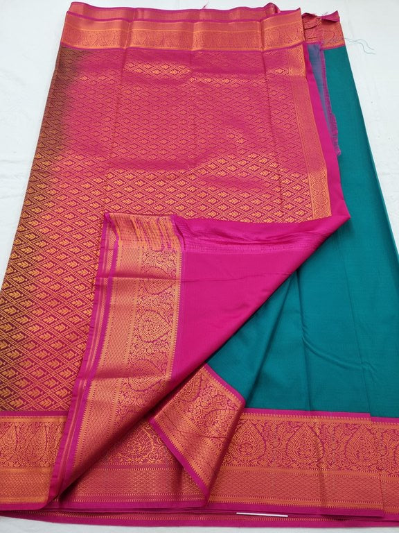 Kanchipuram Blended Semi Fancy Silk Saree 098