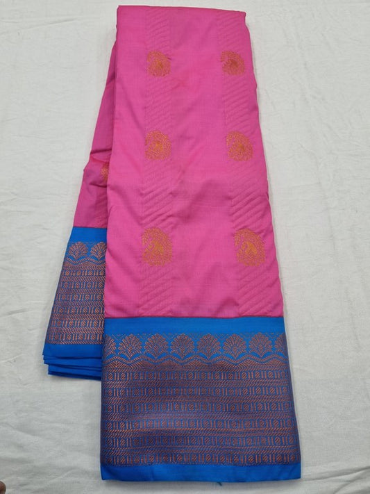Kanchipuram Blended Semi Fancy Silk Saree 104