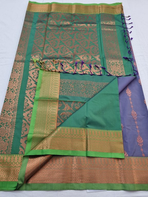 Kanchipuram Blended Semi Fancy Silk Saree 117