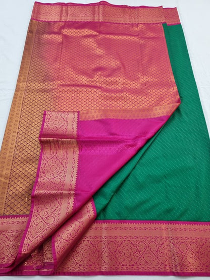 Kanchipuram Blended Semi Fancy Silk Saree 121 – Kanchipuram Lakshaya Silks
