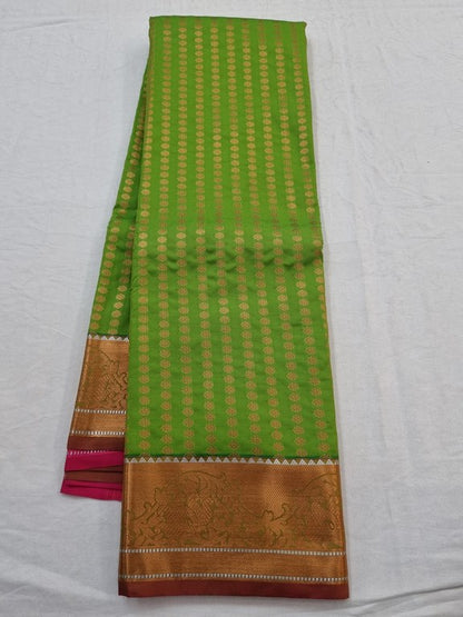 Kanchipuram Blended Semi Fancy Silk Saree 127 – Kanchipuram Lakshaya Silks