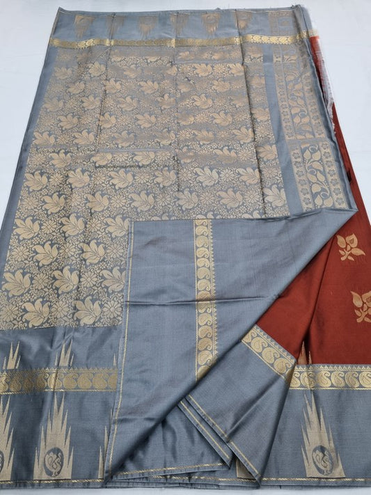 Kanchipuram Blended Semi Fancy Silk Saree 131