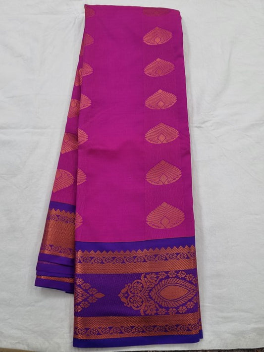Kanchipuram Blended Semi Fancy Silk Saree 141