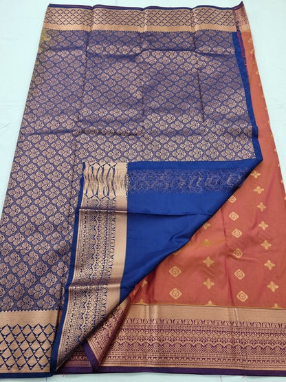Kanchipuram Blended Semi Fancy Silk Saree 147 – Kanchipuram Lakshaya Silks