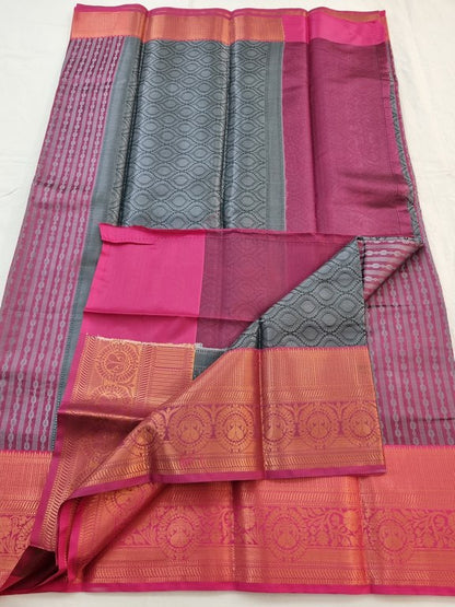Kanchipuram Blended Semi Fancy Silk Saree 149 – Kanchipuram Lakshaya Silks