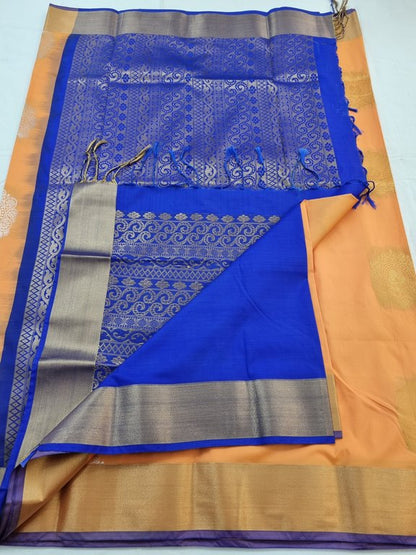 Kanchipuram Blended Semi Fancy Silk Saree 150 – Kanchipuram Lakshaya Silks