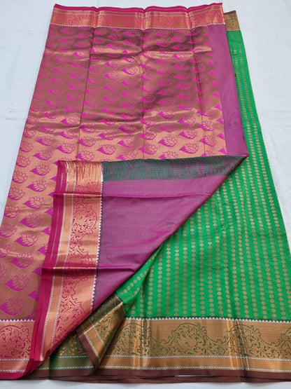 Kanchipuram Blended Semi Fancy Silk Saree 151 – Kanchipuram Lakshaya Silks
