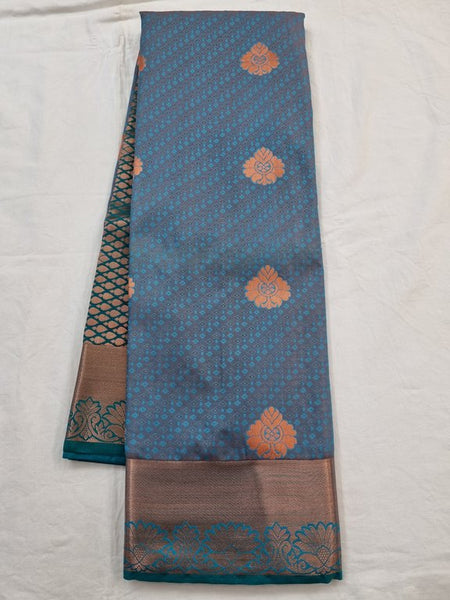Kanchipuram Blended Semi Fancy Silk Saree 154