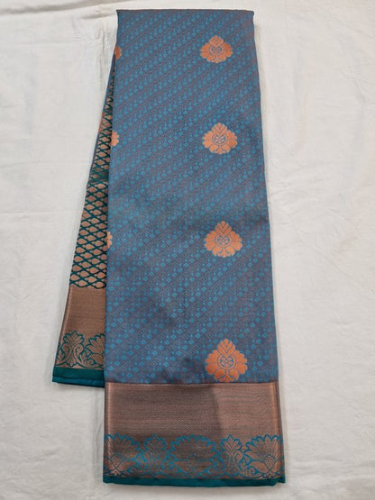 Kanchipuram Blended Semi Fancy Silk Saree 154 – Kanchipuram Lakshaya Silks