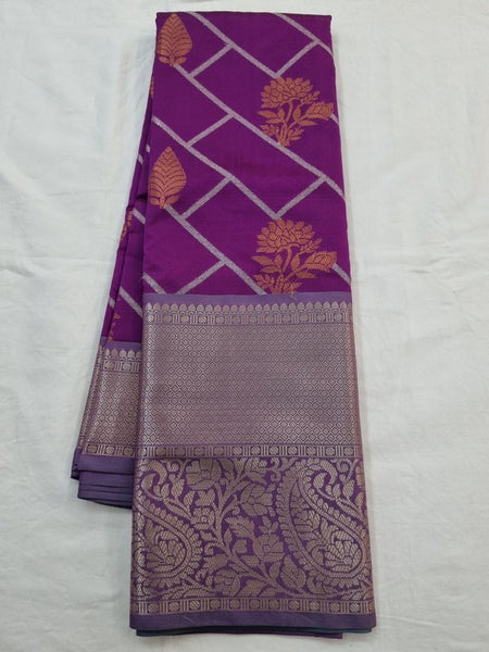 Kanchipuram Blended Semi Fancy Silk Saree 155