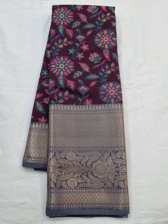 Kanchipuram Blended Semi Fancy Silk Saree 156