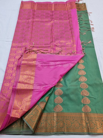 Kanchipuram Blended Semi Fancy Silk Saree 157 – Kanchipuram Lakshaya Silks