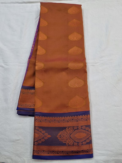 Kanchipuram Blended Semi Fancy Silk Saree 159 – Kanchipuram Lakshaya Silks