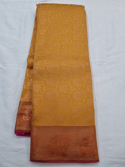 Kanchipuram Blended Semi Fancy Silk Saree 161 – Kanchipuram Lakshaya Silks
