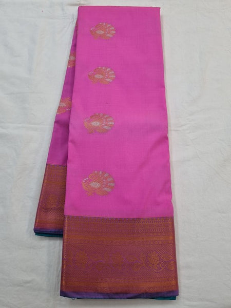 Kanchipuram Blended Semi Fancy Silk Saree 163