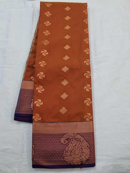 Kanchipuram Blended Semi Fancy Silk Saree 165 – Kanchipuram Lakshaya Silks