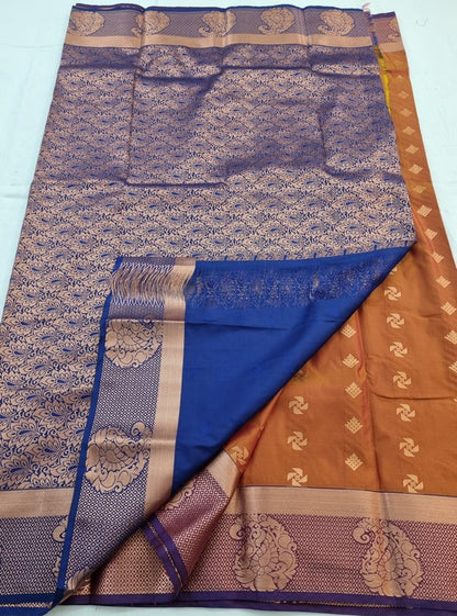 Kanchipuram Blended Semi Fancy Silk Saree 165 – Kanchipuram Lakshaya Silks